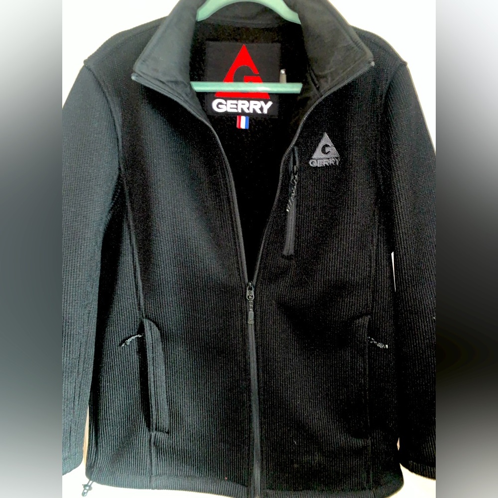 Gerry Black Fleece Jacket Medium
